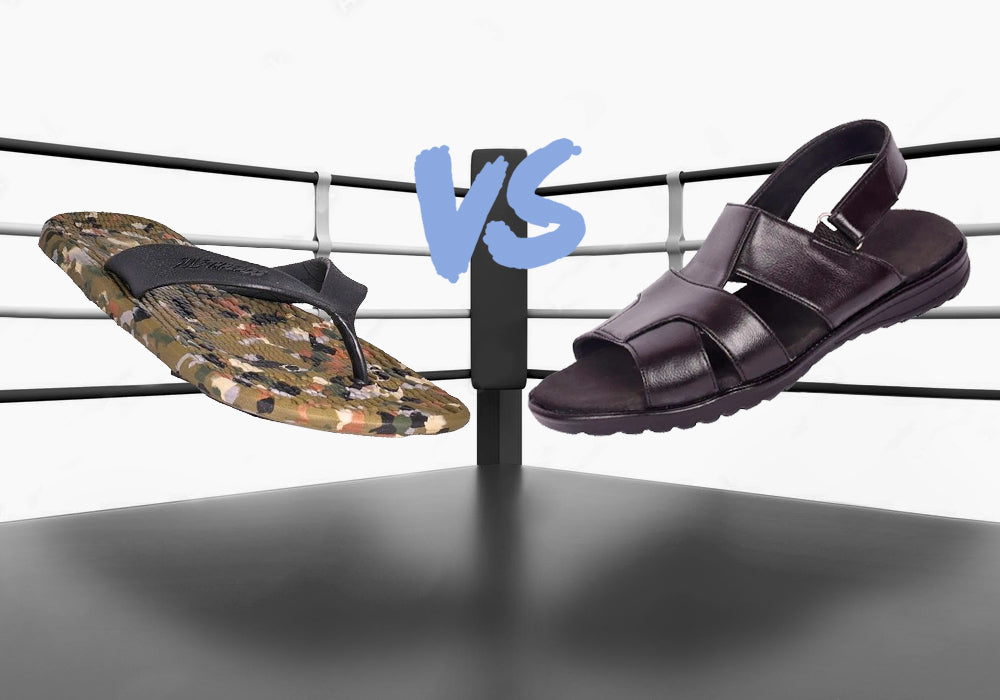 Sandals vs. Flip Flops - Difference Between Sandals & Flip Flops –  Solethreads