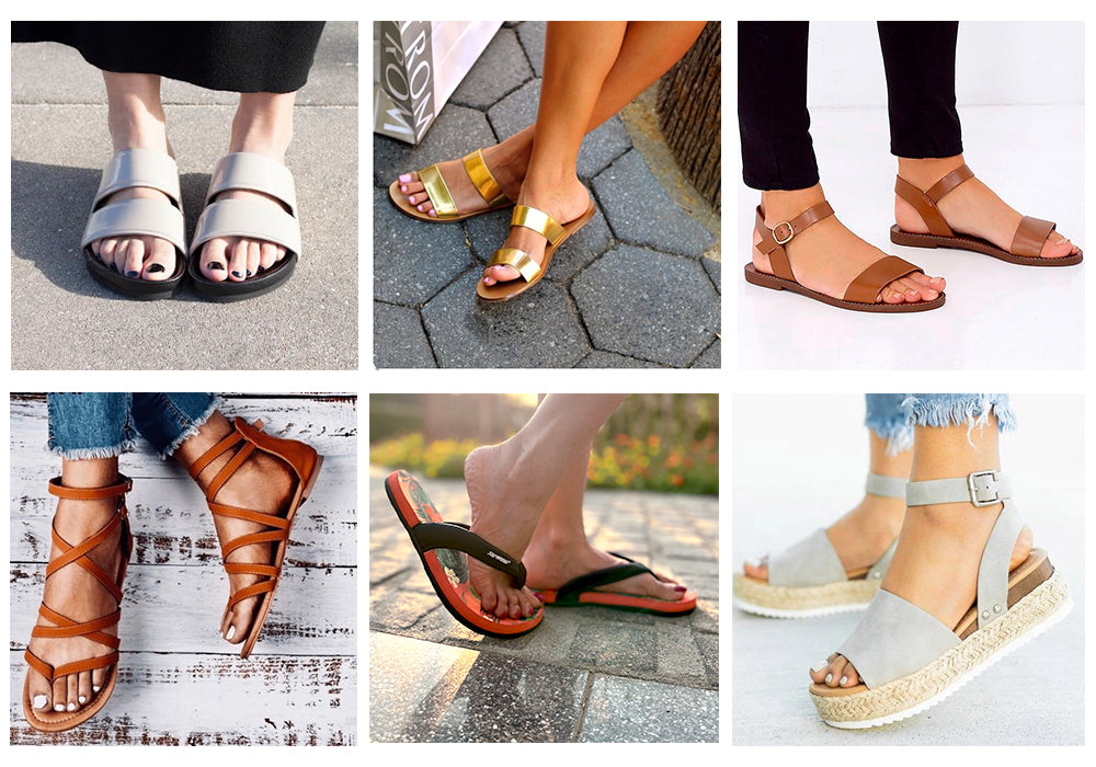 Womens Flip Flops in Womens Sandals
