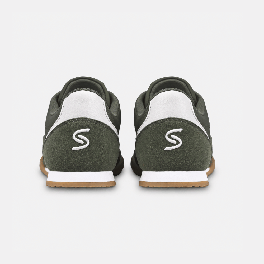Olive Low-Top Sneakers for Everyday Wear | Solethreads