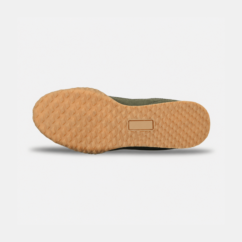 Olive Low-Top Sneakers for Everyday Wear | Solethreads