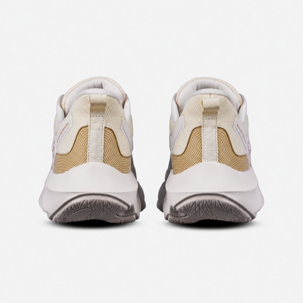 Cream Chunky Running Sneakers | Solethreads