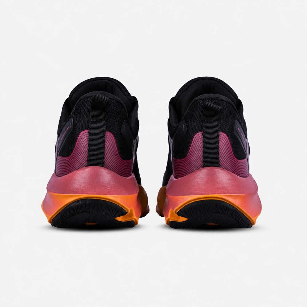 Orange Chunky Running Sneakers | Solethreads