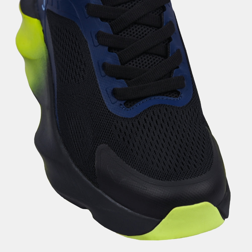 Yellow Chunky Running Sneakers | Solethreads