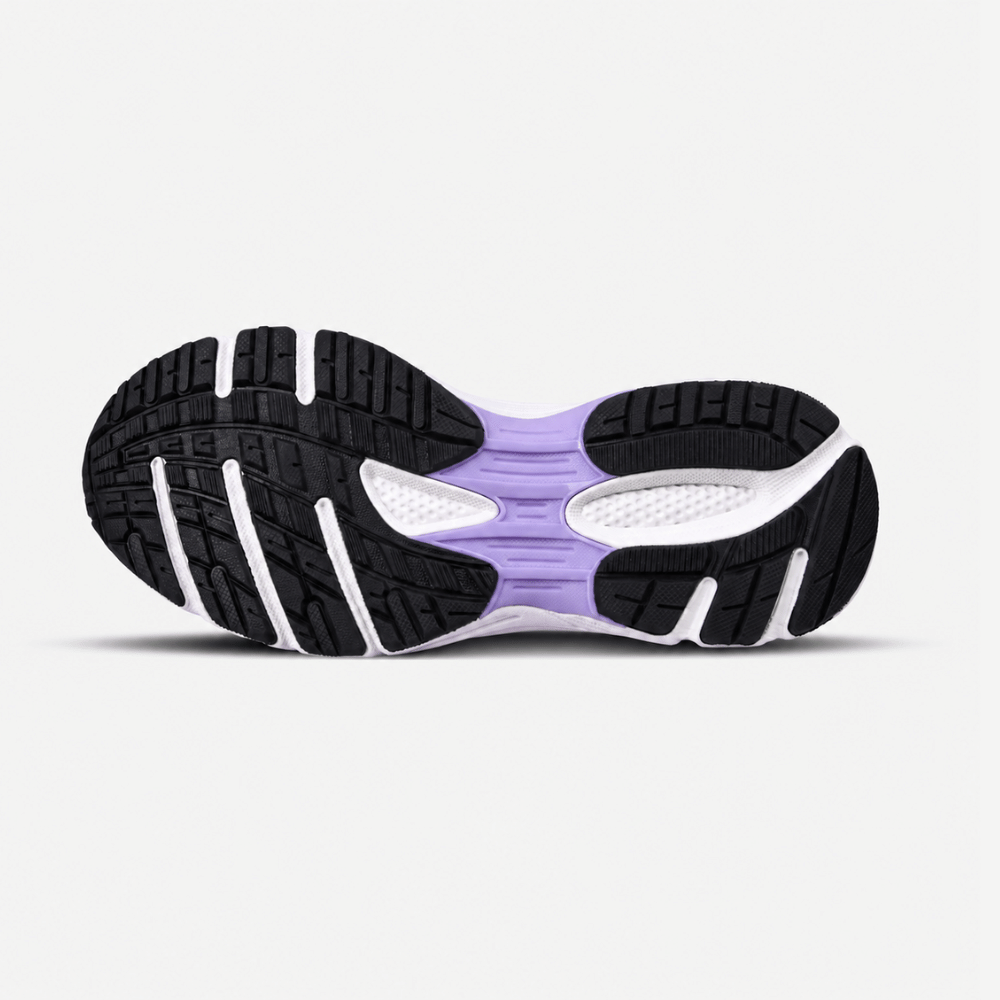 Purple Chunky Retro Sneakers for Women | Solethreads