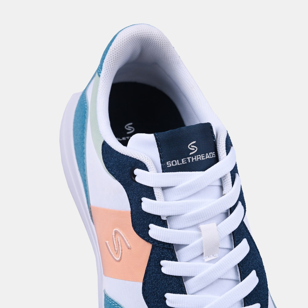Teal Retro Runner Sneakers | Solethreads