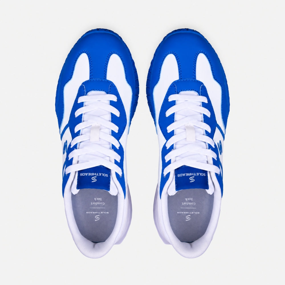 Blue Retro Runner Sneakers | Solethreads