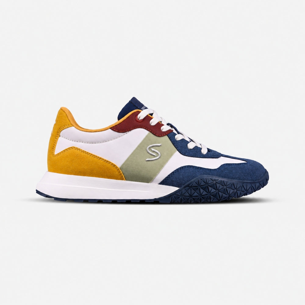 Mustard Retro Runner Sneakers | Solethreads
