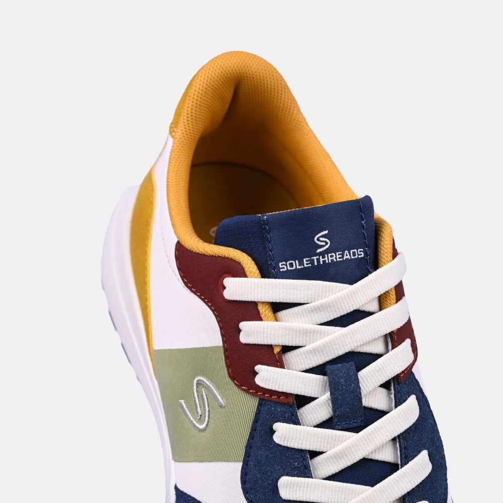 Mustard Retro Runner Sneakers | Solethreads