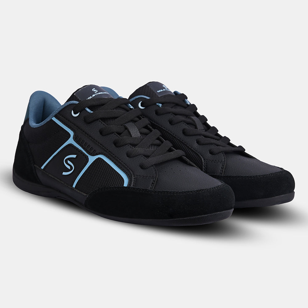 Black Everyday Sneakers | Stylish Footwear | Solethreads