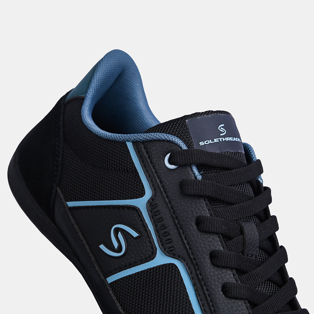 Black Everyday Sneakers | Stylish Footwear | Solethreads